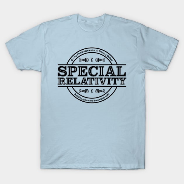 Special Relativity T-Shirt by acrossTPB